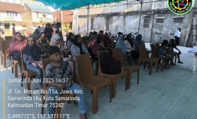 Mohon izin menyampaikan 13/06/2025 Kasi Kesra menghadiri kegiatan Sosialisasi di RT 04 Narasumber  Ibu Hj, Tuti dan Ibu Nana dari Kecamatan dan Pendamping Pemberdayaan