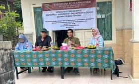 Mohon izin menyampaikan 14/06/2025 Kasi Kesra Mewakili Pak Lurah Sosialisasi dan Edukasi Kesadaran Masyarakat dlm pengelolaan Sampah Sebagai Narasumber Bpk Sukisman ST,M.Si Tim TWAP bersama Pokmas Bukit Barisan Jaya dan Warga RT 24