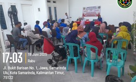Mohon izin menyampaikan 18/6/2025 Lurah Jawa dan Kasi Kesra Menghadiri Kegiatan Sosialisasi dan edukasi Pilah sampah Rumah Tangga RT 38 Kelurahan Jawa