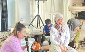 Mohon ijin menyampaikan 25/6/2025 Kasi Kesra Kelurahan Jawa  menghadiri Pelatihan membuat bucket Kreatifitas Ibu" Dasawisma RT 39 Pokmas Bukit Barisan Jaya Probebaya th 2025